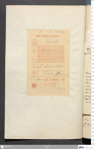 An archival document representing a Shipping Records of 1 page(s)