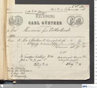 An archival document representing a Invoices of 2 page(s)