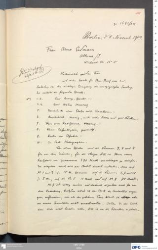 An archival document representing a Correspondence of 4 page(s)