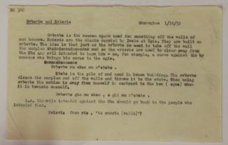 An archival document representing a Research notes of 1 page(s)