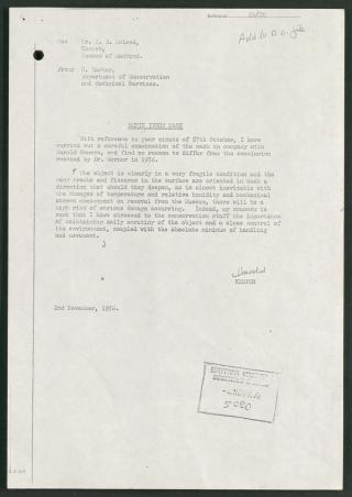 An archival document representing a Files  of 1 page(s)