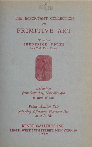An archival document representing a Auction Catalog of 66 page(s)