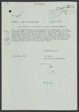 An archival document representing a Files  of 1 page(s)