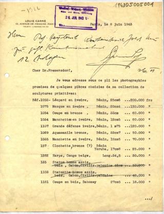 An archival document representing a Price Lists of 2 page(s)