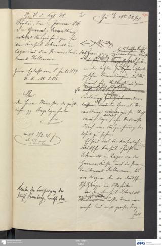 An archival document representing a Correspondence of 12 page(s)