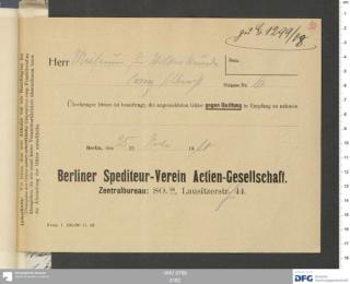 An archival document representing a Shipping Records of 2 page(s)