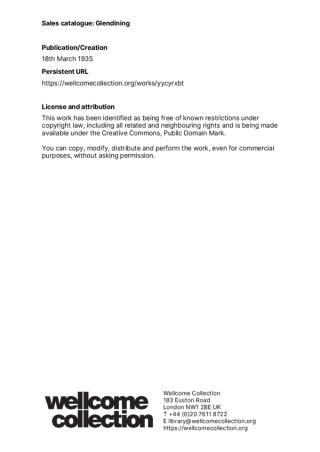 An archival document representing a Auction Catalog of 36 page(s)