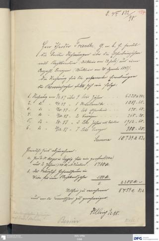 An archival document representing a Correspondence of 1 page(s)