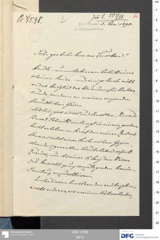 An archival document representing a Correspondence of 4 page(s)