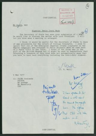 An archival document representing a Files  of 1 page(s)