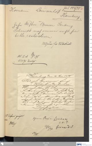 An archival document representing a Correspondence of 4 page(s)