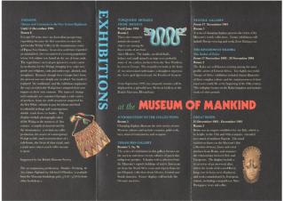 An archival document representing a Exhibition records of 1 page(s)