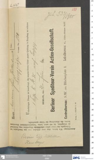 An archival document representing a Shipping Records of 2 page(s)